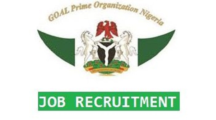 GOALPrime Organization Nigeria (GPON) Job Recruitment