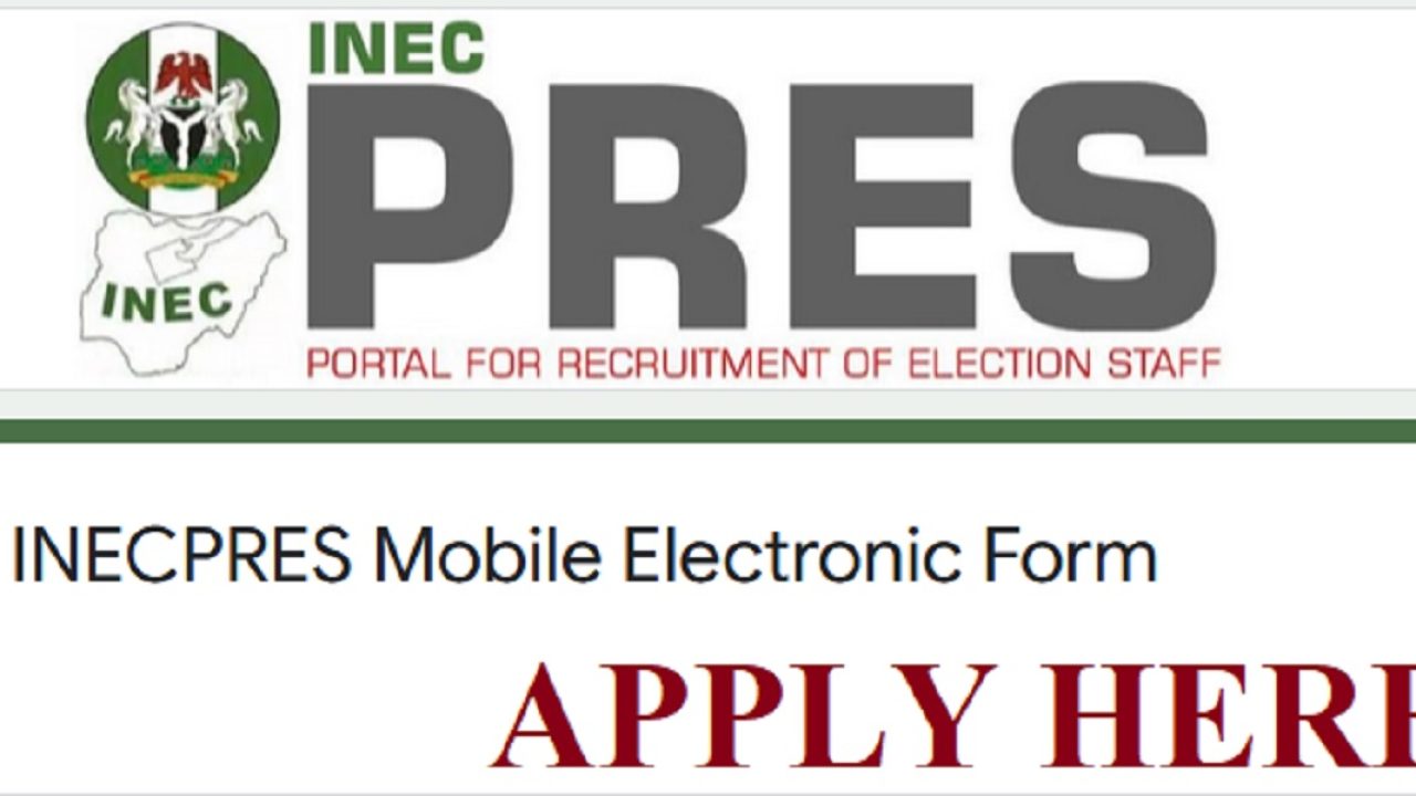 Inec Adhoc Staff Recruitment 2022 2023 Application Form Inec